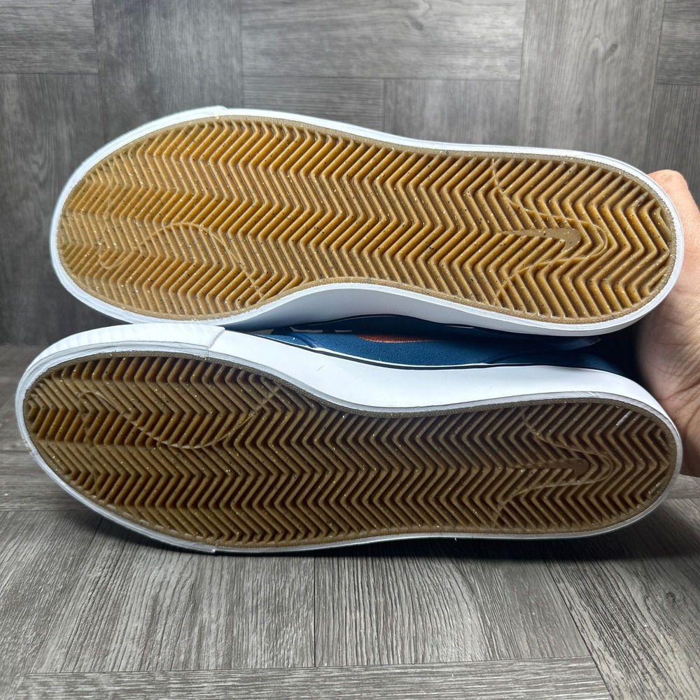 Nike SB Stefan Janoski Women's 9.5 Blue Suede Low Top Skate NEW FD6757-401 - Picture 7 of 8